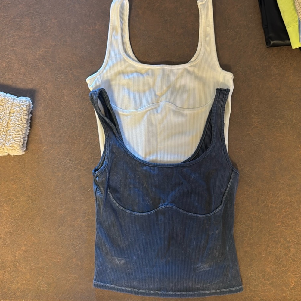 Wild Fable cropped ribbed tank tops. Size small. Flattering fit. New with tags.